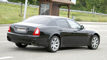 Maserati Quattroporte mule spied testing new engine 05.10.2011