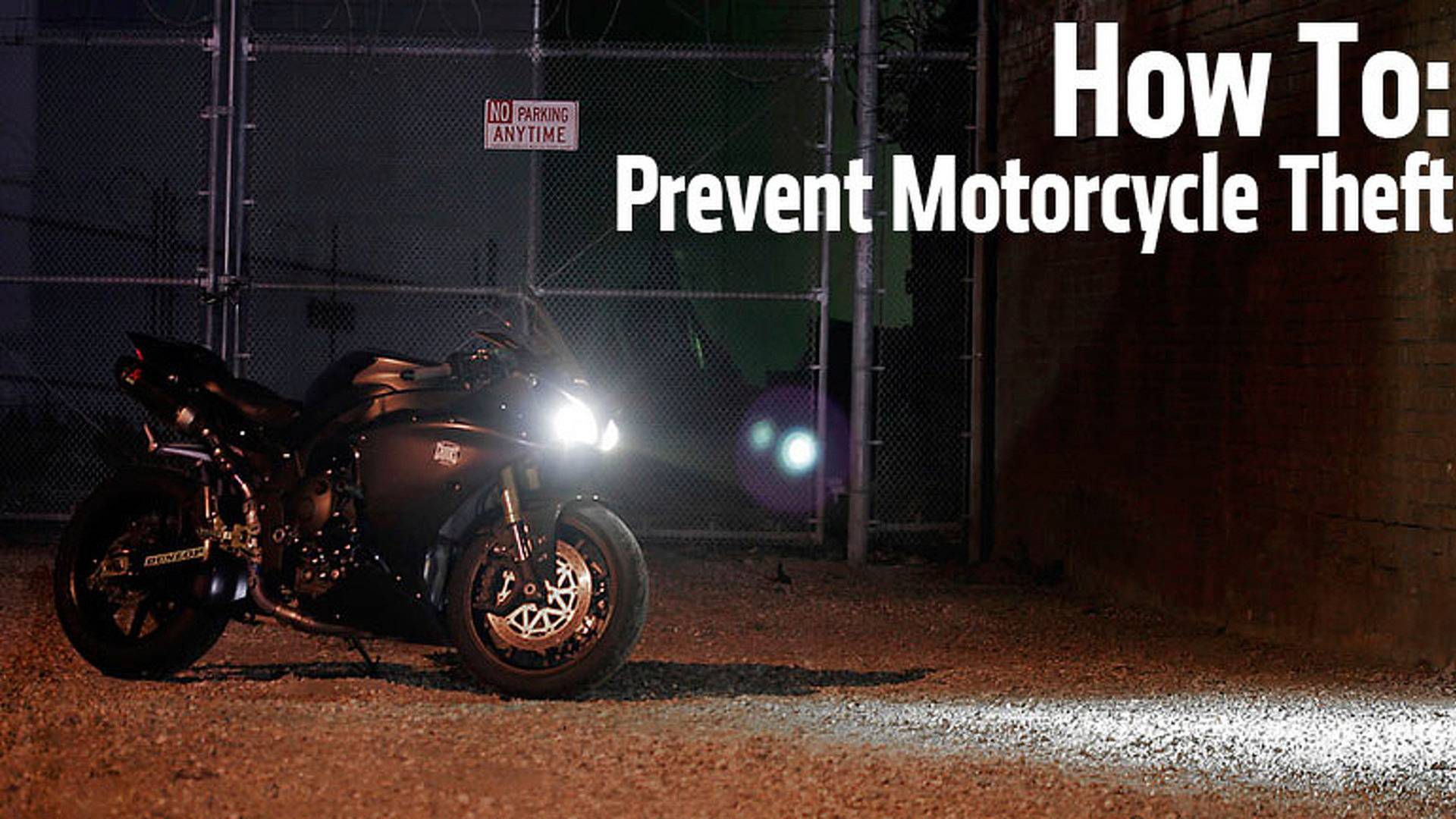 How To Prevent Motorcycle Theft