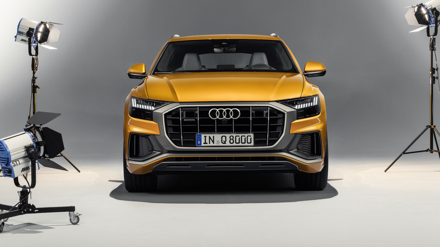 Audi Q8 vista da vicino