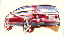 Potential 2009 Subaru Forester design