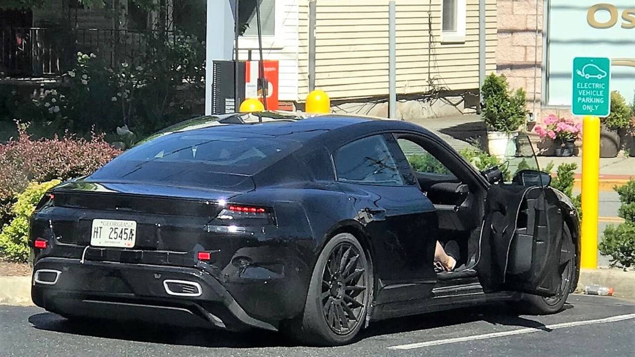 Porsche Taycan Spy Shot