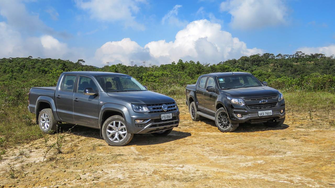 VW Amarok V6 x GM S10 2.8
