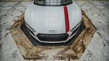 Audi R8 V10 Plus ve R8 V10 RWS Al Hazm alışveriş merkezinde