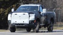 GMC Sierra 2500 Single Cab Spy Shots