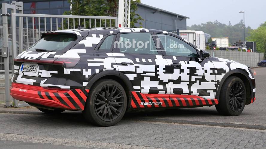 Audi E-Tron Casus Fotoğrafları (Mayıs 2018)