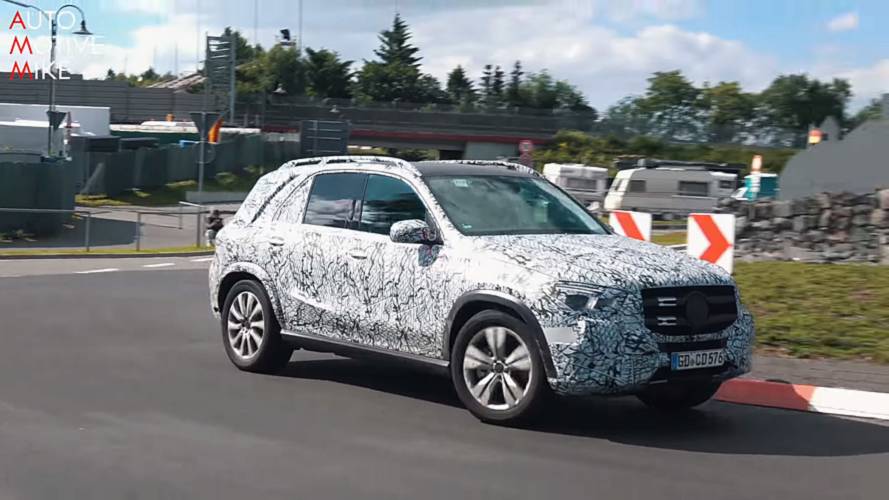 2019 Mercedes-Benz GLE-Class spy screenshots