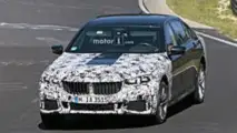 2019 BMW 7 Serie lifting foto spia