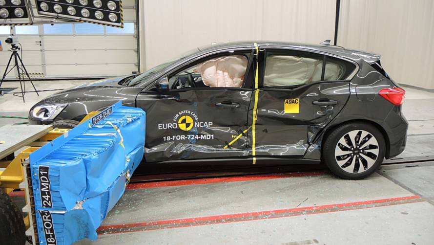 Ford Focus crash test Euro NCAP