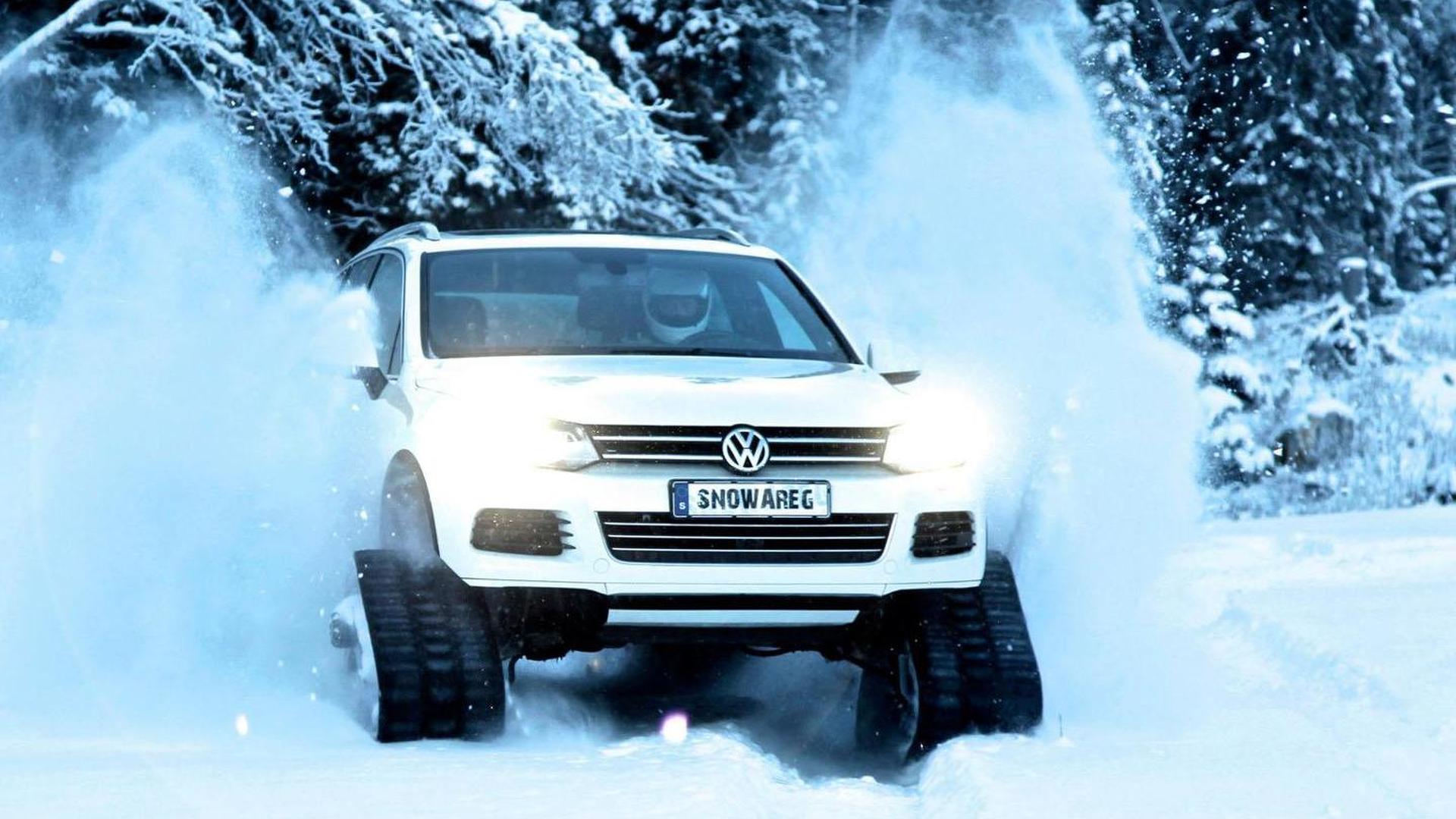 Volkswagen Snowareg is the ultimate in winter mobility