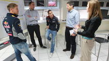 Sebastian Vettel testing Infiniti models at Paul Ricard 28.5.2013