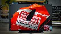 Carenado de la Ducati Desmosedici GP 2009 de Casey Stoner