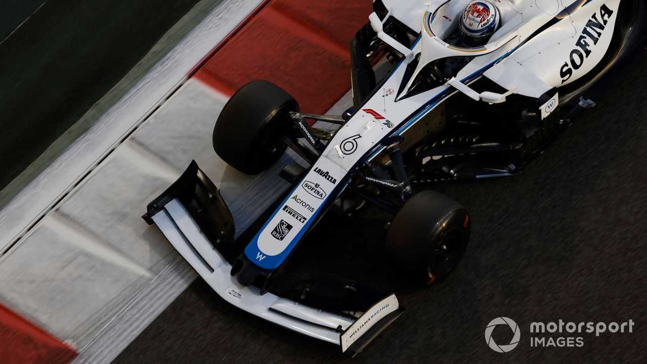 Nicholas Latifi at Abu Dhabi GP 2020