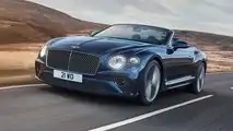 Bentley Continental GT Speed Cabriolet - Strada anteriore