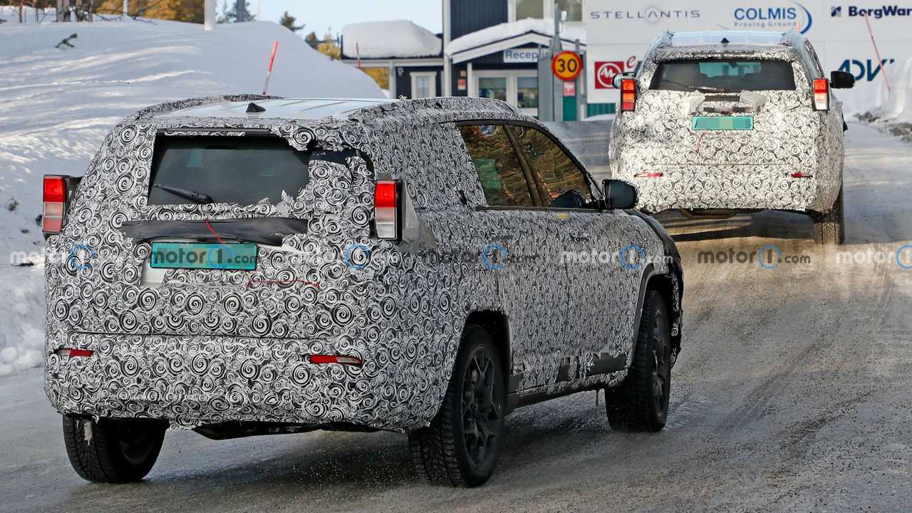 Il nuovo SUV a 7 posti di Jeep, le foto spia