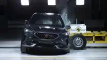 Cupra Formentor (2021) im EuroNCAP-Crashtest