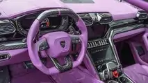 Lamborghini Urus With Purple Cabin By Mansory