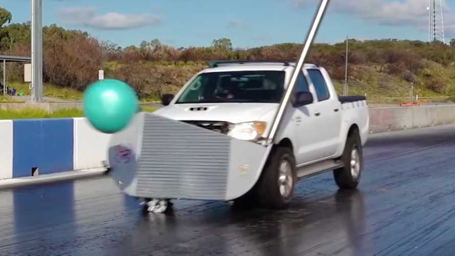 Toyota Hilux Is Turned Into A Golf Club Car For Ridiculous Fun