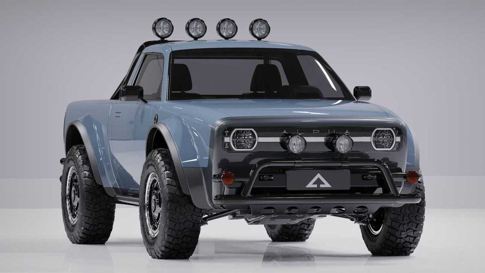 Alpha Wolf Picape El trica InsideEVs Brasil Fotos