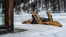 Maserati MC20, i test sulla neve a Livigno