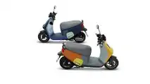 Gogoro Viva Mix Belt - Reggae Brown and Techno Blue