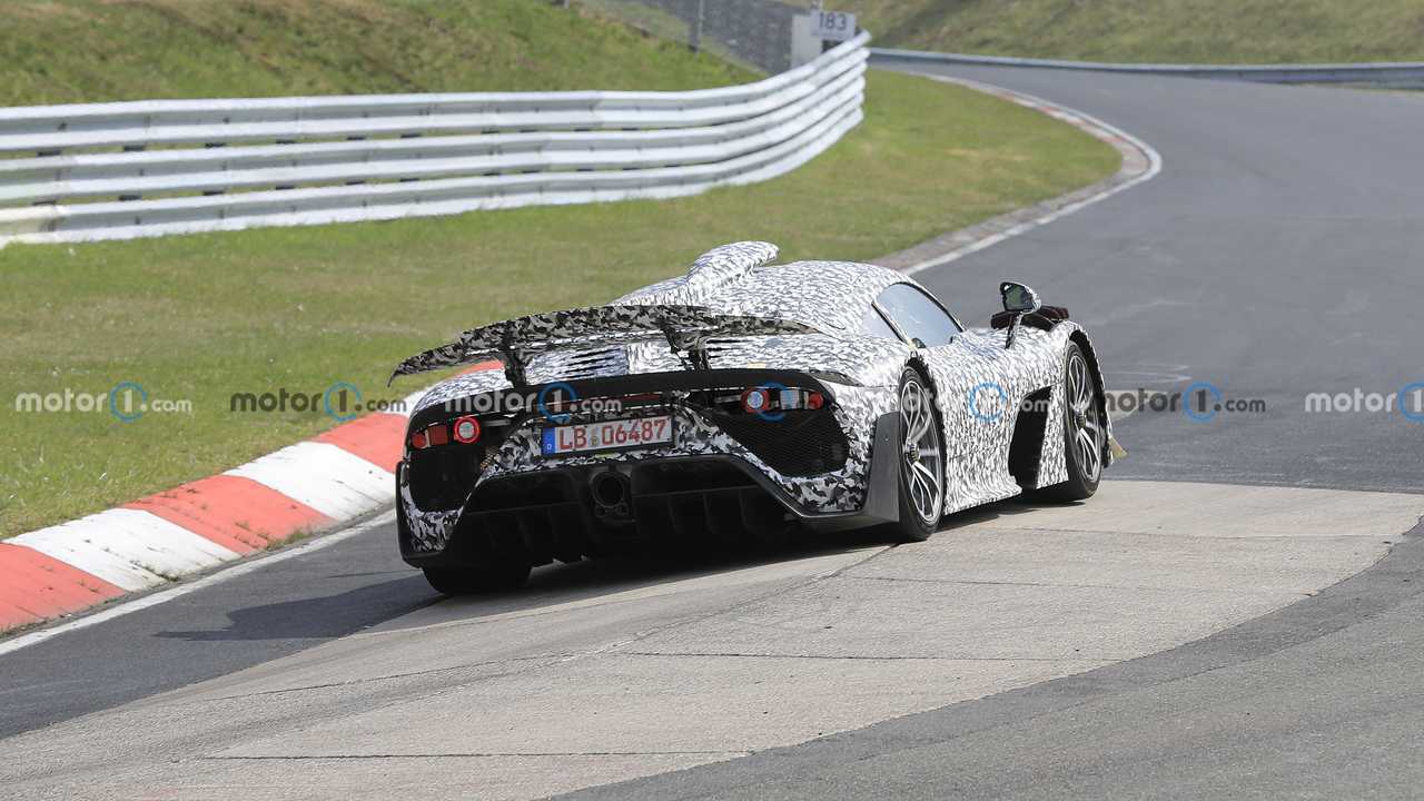 Mercedes-AMG ONE, fotos espía en Nürburgring