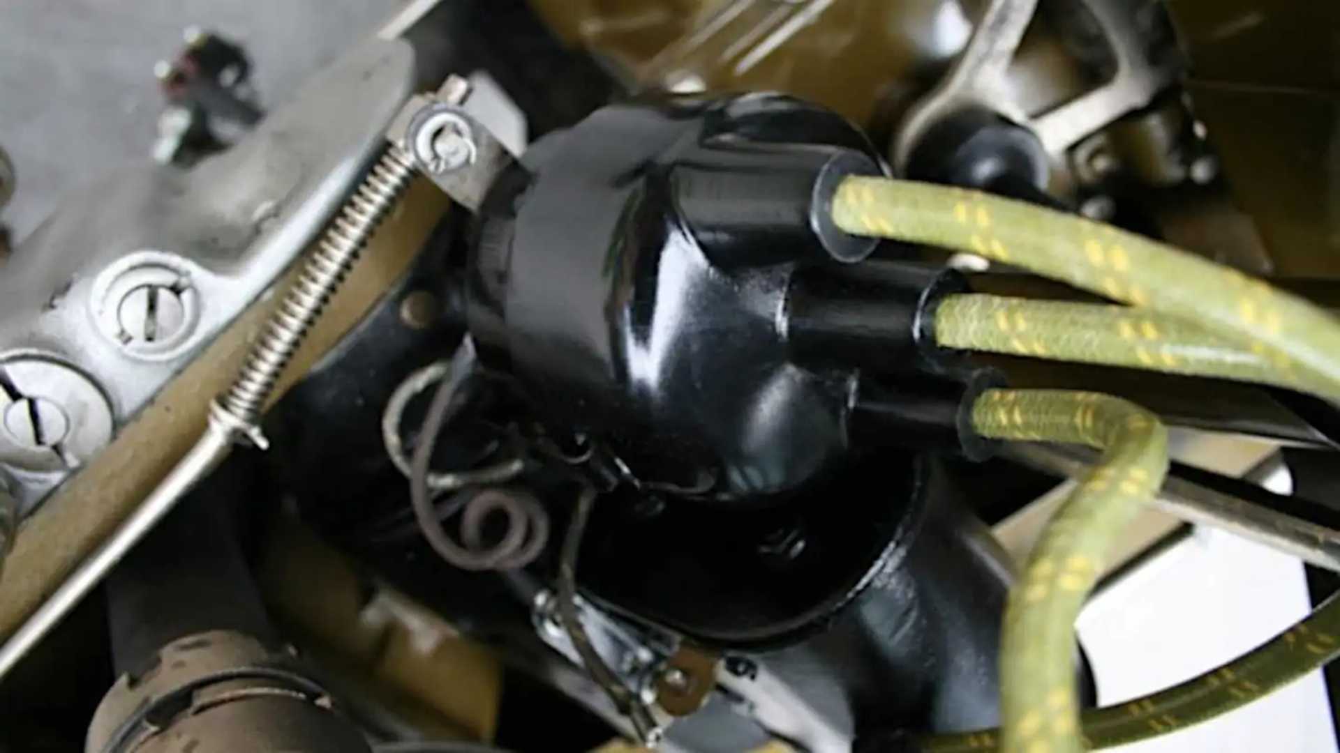 1919 Harley-Davidson 3D Printed Distributor Cap Closeup