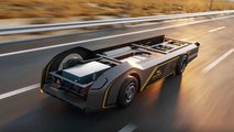 Gaussin: Skateboard-Plattform für Elektro- und Wasserstoff-Lkws