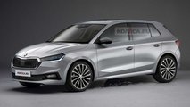 2021 Skoda Fabia Render'ları