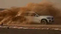 BMW X5 On Monza Desert Track