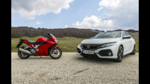 Honda Civic, la prova speciale