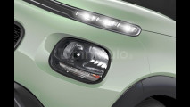 Citroen C3 Aircross, il rendering