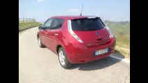 Nissan Leaf, test di consumo reale Roma-Forlì
