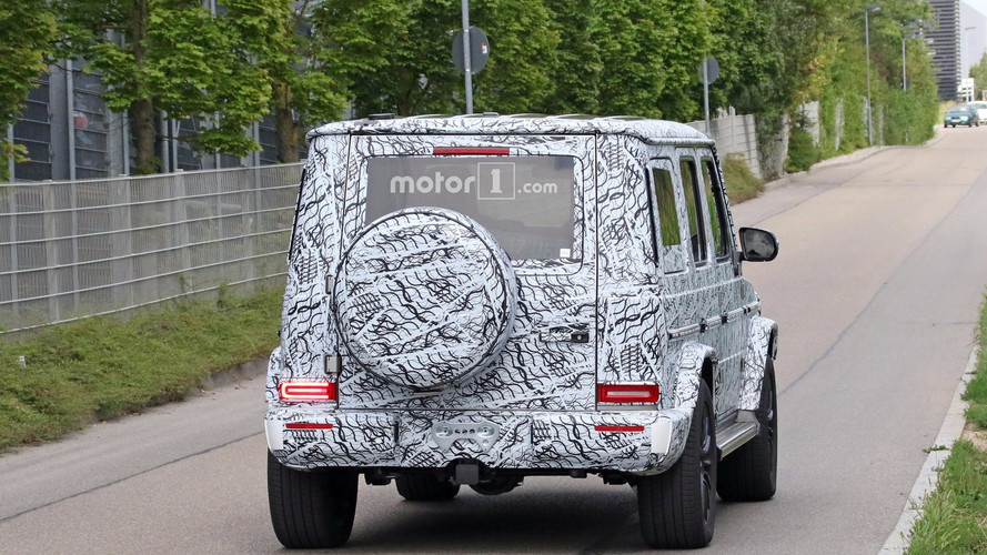 2019 Mercedes G-Class spy photo