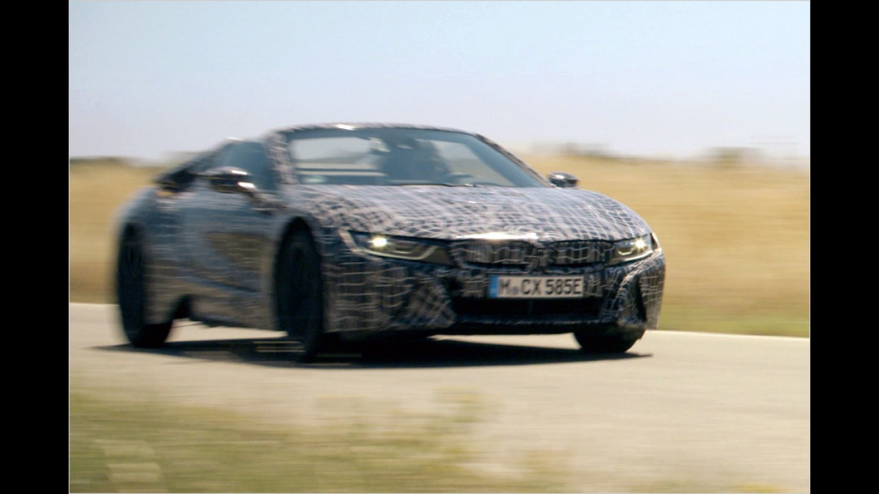 Offizieller Teaser: BMW i8 Roadster
