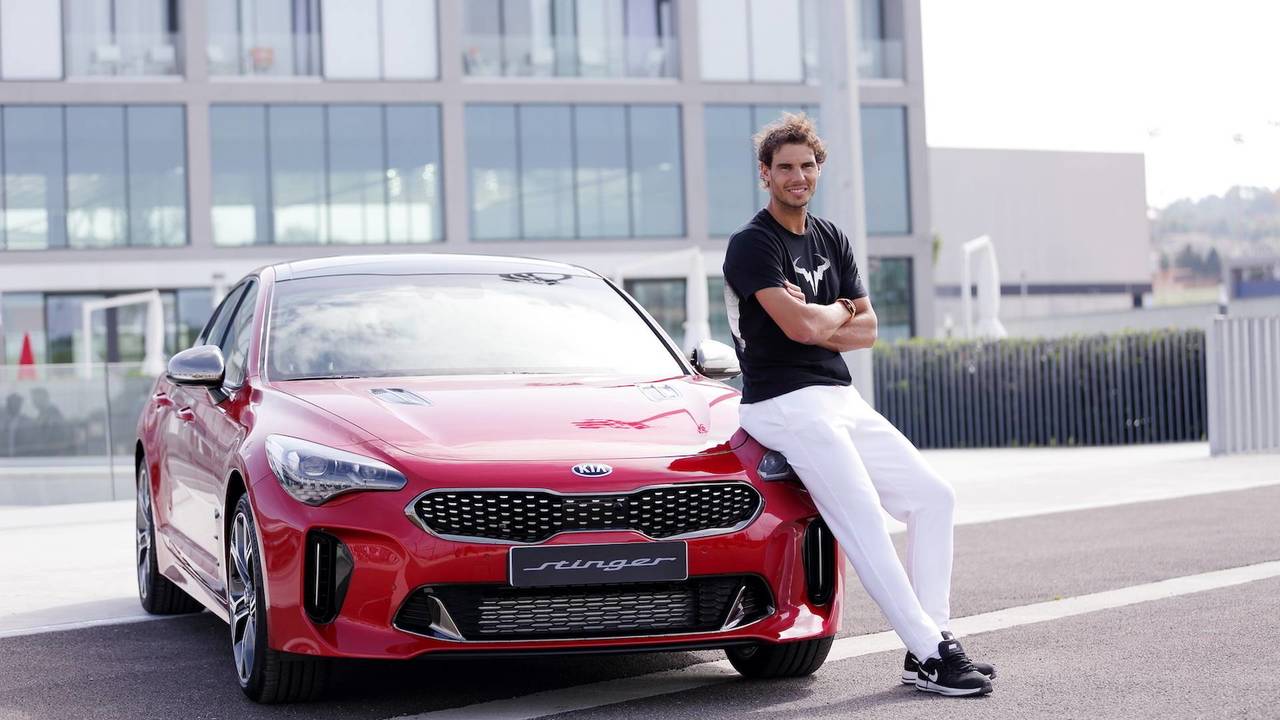 KIA Stinger 2018 y Rafa Nadal