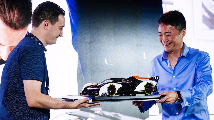 McLaren Ultimate Vision GT Scale Model