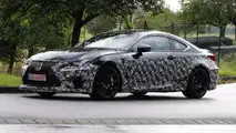 Lexus RC F Refresh Spy Photos