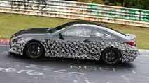 Lexus RC F Refresh Spy Photos
