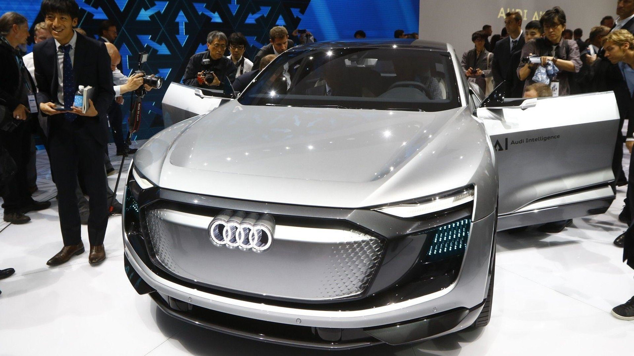 Audi Elaine Concept live in Frankfurt