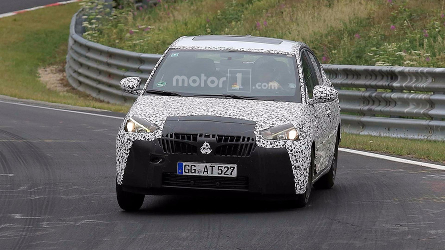 2018 Opel Corsa sedan spy photo
