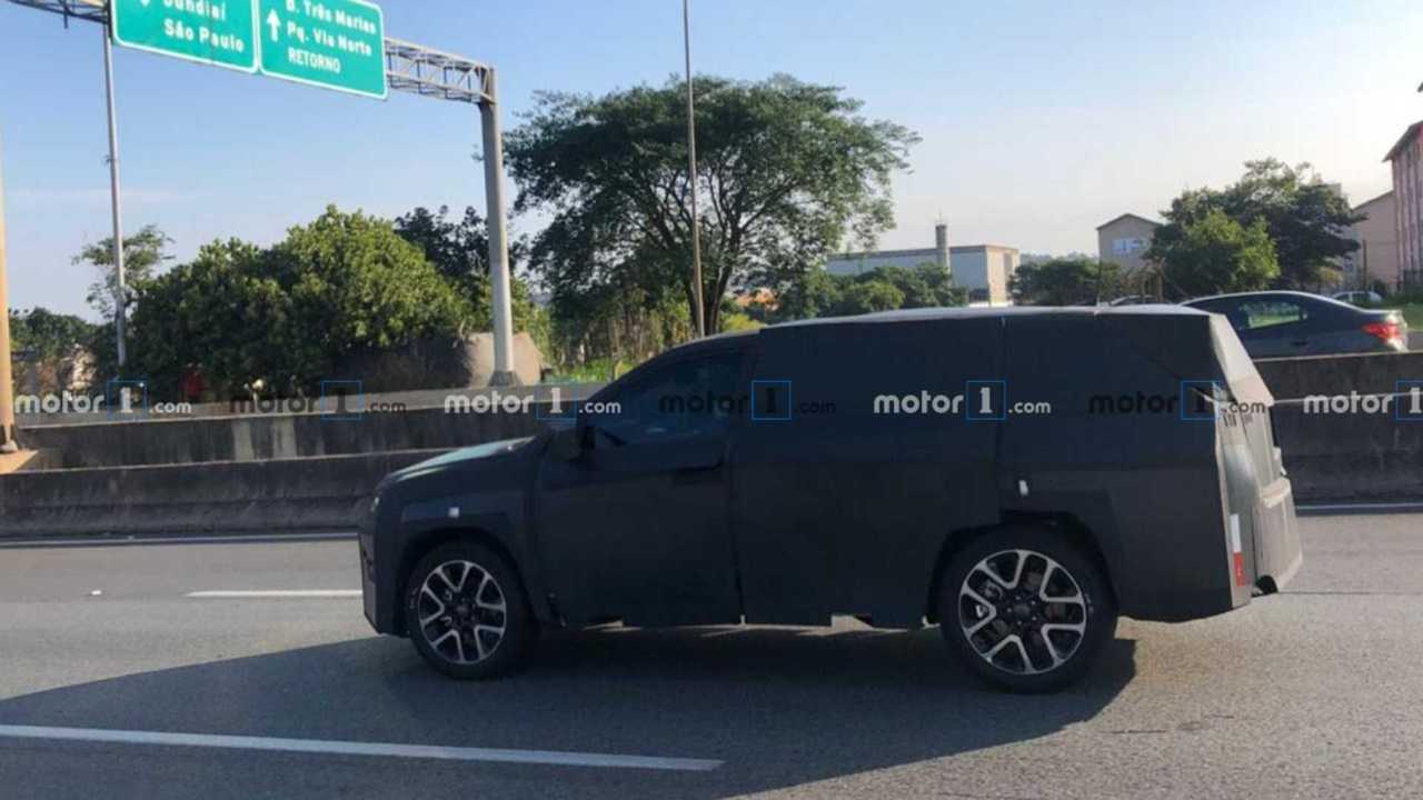 Jeep de 7 lugares - Flagra
