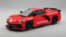 2020 Corvette C8 Lego Build By Lasse Deleuran