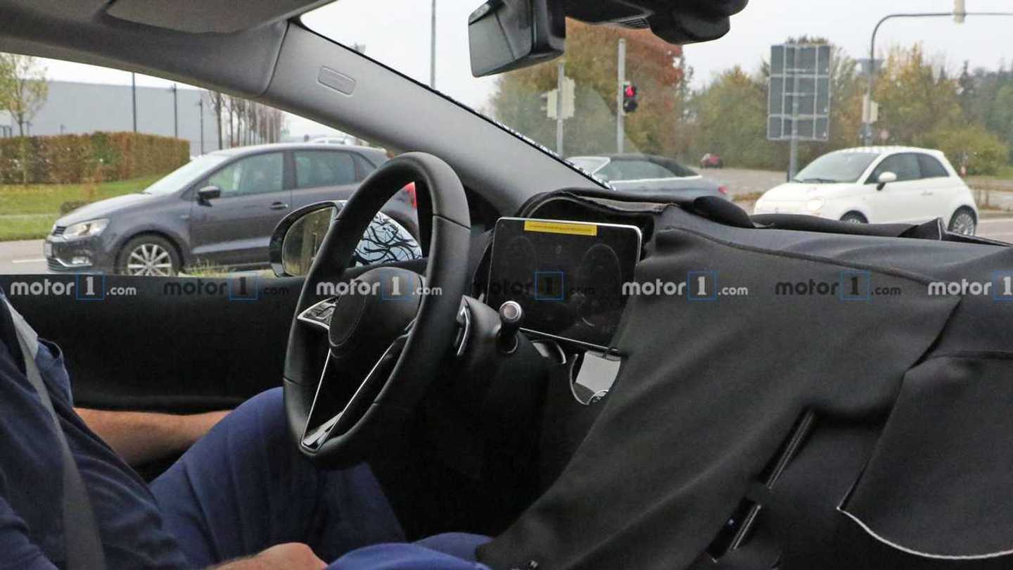 Mercedes EQS Spied In The Cold Hiding Sleek Shape Under Camo