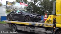 A Mercedes-AMG C63 Sedan összeomlik Rotterdamban