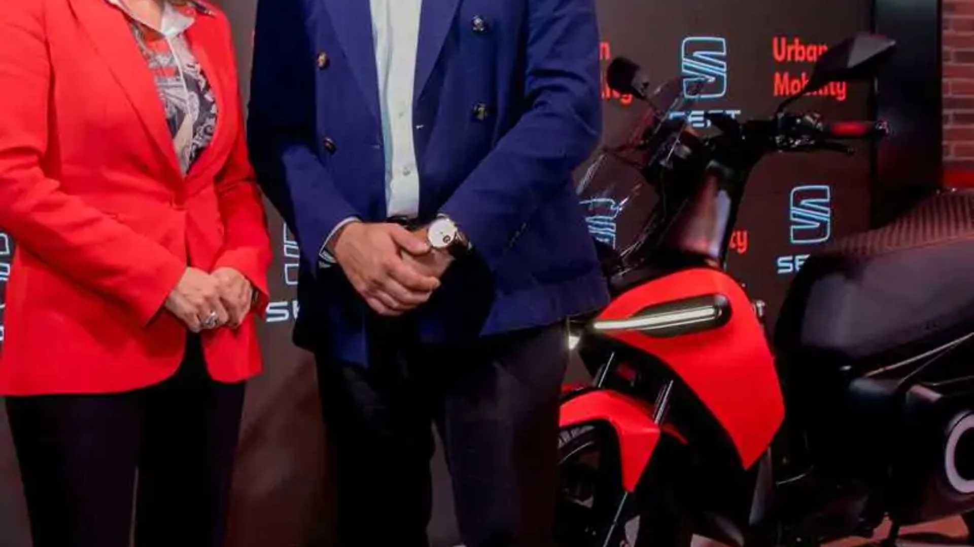 Seat-Studien eines E-Scooters und E-Kickscooters