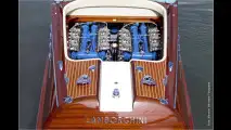 Restauriertes Lambo-Boot
