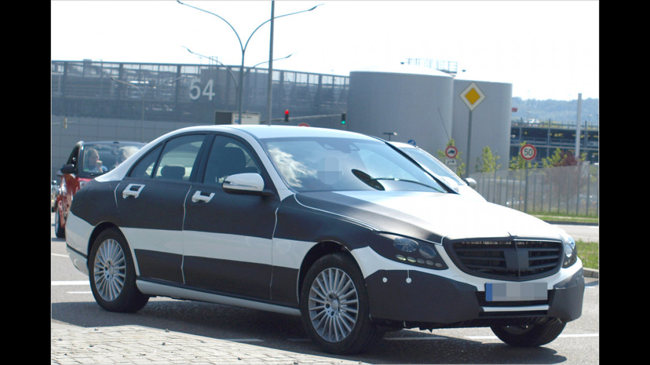 Erwischt: Mercedes C-Klasse