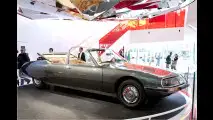 Der Citroën SM Présidentielle in Nahaufnahme. 1972 fertigte der Pariser Karossier Henri Chapron zwei Exemplare des viertürigen Cabrios für den französischen Staat an. Benutzt wurden sie von Mitterand und Chirac.