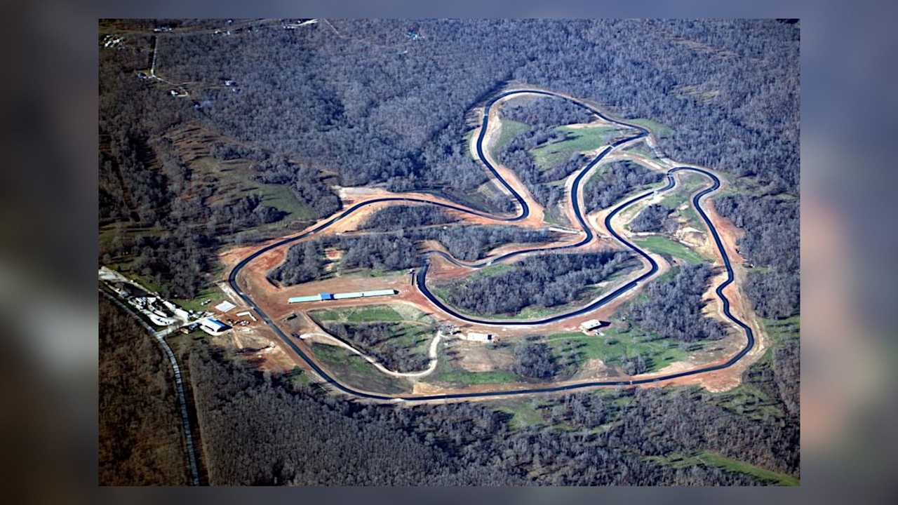 Ozarks International Raceway Overhead View