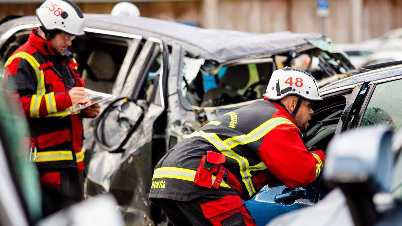 Crash test Volvo